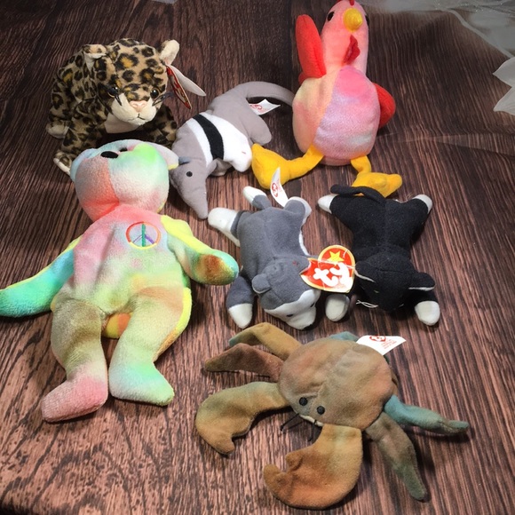 Ty Other - TY Beanie Babies bundle of 7